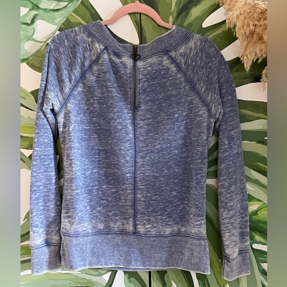 Vintage Roxy distressed blue oversized sweatshirt - Picture 4 of 6